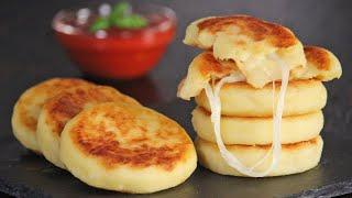 Potato Cheese Pancakes  How Tasty Channel