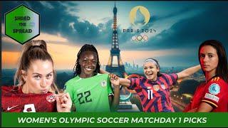 Womens Olympic Soccer Predictions  Matchday 1 July 25