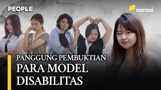 Cerita Model Perempuan Disabilitas Dari Studio Foto Kecil Melesat ke Jakarta Fashion Week  People