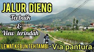 JALUR DIENG DARI PANTURA LEWAT WELERI-TEMANGGUNG-TAMBI