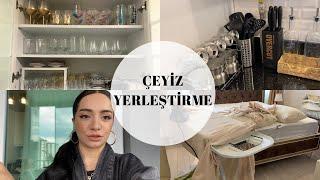 VLOG  ÇEYİZ SERME  ÇEYİZ YERLEŞTİRME 