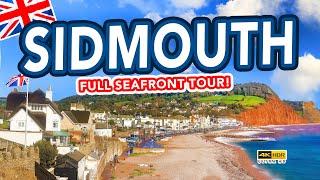 SIDMOUTH  Full tour of seaside holiday town Sidmouth Devon