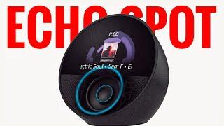 Echo Spot 2024 release Amazon Alexa Smart Assistant Full Review 