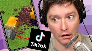 Testing Minecraft TikTok Hacks Are they True?