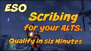 ESO SCRIBING for ALTS complete in 6 minutes