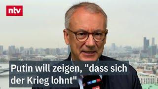 Munz Putin will zeigen dass sich der Krieg lohnt - Veteranen in führenden Positionen  ntv