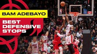 The BEST Bam Adebayo Defensive Stops 2023-24 NBA All-Defense First Team Season  May 23 2024