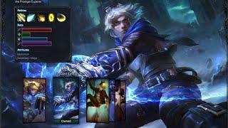 Frosted Ezreal Skin Spotlight Gameplay 1080p HD