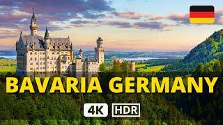  FÜSSEN - NEUSCHWANSTEIN CASTLE Round Trip - Driving in BAVARIA GERMANY in 4K UHD 