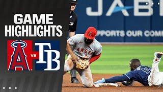 Angels vs. Rays Game Highlights 41724  MLB Highlights