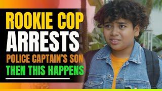 Prejudice Rookie Cop Arrests Police Captains Son. Then This Happens