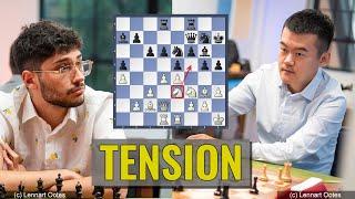 Tension  Alireza Firouzja vs Ding Liren  Sinquefield Cup 2024