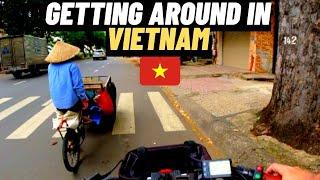 Transport options in VIETNAM-Vietnam ebike Vlog Saigon