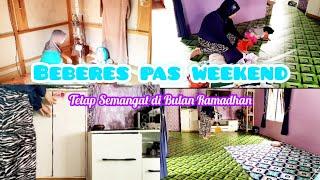 Beres Beres Rumah pas Weekend di Rumah Kayu Sederhana @mamailma318