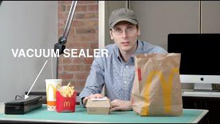 Vacuum Sealing the Travis Scott McDonald’s Meal