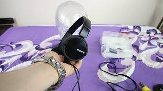 Sony MDR-ZX110 very cheap headphones SPL dB bass test & first look