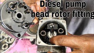 How to fuel injection pump head rotor fittingVE DIESEL PUMP 2L DIESEL PUMP