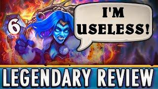 REVIEW OF ALL LEGENDARY CARDS Hearthstone Crafting Guide for Standard and Wild