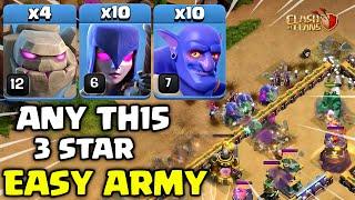 Th15 Golem Bowler Witch Attack With 10 Zap Spell  Best Th15 Attack Strategy in Clash of Clans