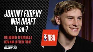 Draft Lottery hopeful Johnny Furphy 1-on-1 Rapid rise from college question marks to Kansas & NBA