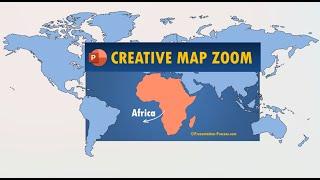 Zoom Into Maps Creatively with PowerPoint Morph