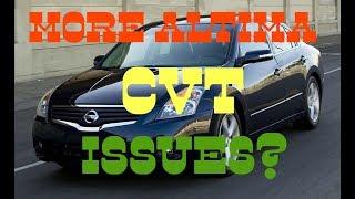 2008 Nissan Altima- More Cvt Transmission issues Changed fluid again