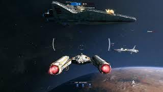 Destroying the Droid Control Ship  Star Wars Battlefront 2 4K