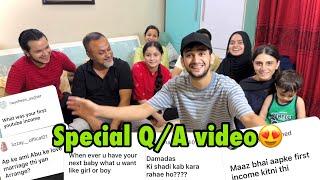 Damadas ki shadi kal karde Ager?  next baby planing?  special Q&A with family