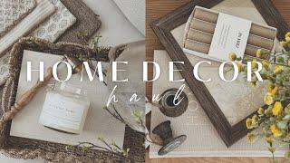 Home Decor Haul 2024  Curated Haul  Pillow Covers Etsy Vintage Finds Zara Home At Home & More