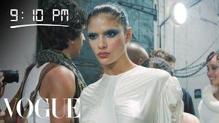 How Moroccan Model Rania Benchegra Gets Runway Ready  Diary of a Model  Vogue