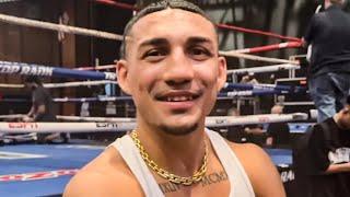 Teofimo Lopez DISSES “F**KED” Shakur Stevenson & CHECKS Reporter COMPARING “BORING” Performances