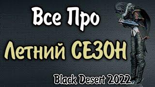 Сезон и Сезонный персонаж  в Black Desert 2022