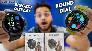 1.6 inch Biggest Round Dial Smartwatch  Fireboltt Sphere Unboxing And Review