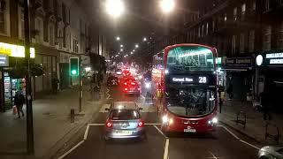 FULL ROUTE VISUAL  London Bus Route 18 - Sudbury to Euston  VH45156 LJ65FZN