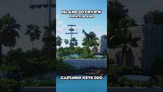 A Pirate Paradise in Planet Zoo ️ Castaway Keys Zoo  #SHORTS