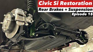 AHC EM1 Restoration Project - OEM+ Rear Suspension & Brakes Installation Ep 15