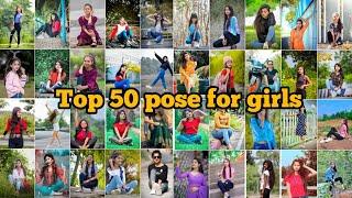 new style photo pose girl 2024  girls photoshoot pose  photo poses for girls  girls sitting poses