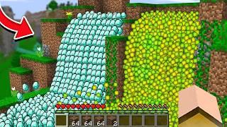 BETRETE NIEMALS den XP WASSERFALL in Minecraft