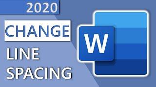 How to change line spacing in Word in 1 MINUTE HD 2020