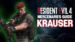 Resident Evil 4 Remake - Mercenaries Guide KRAUSER