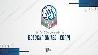 Serie A Silver 5^  BOLOGNA UNITED - CARPI