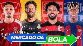 CLAUDINHO + perto do FLAMENGO l ARSENAL faz OFERTA POR RAPHINHA l N. WILLIAMS no BARÇA l ALISSON e+