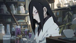 Study w OROCHIMARUs Adv Laboratory Potion Writing Bubbling Devices  BORUTO ASMR  NijiSounds