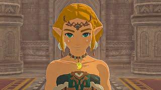 Chasing Zelda in Hyrule Castle - Zelda Tears of the Kingdom