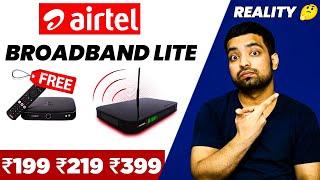 Airtel Broadband Lite Plan Details Charges Speed Installation  Airtel XStream Fiber New Plans