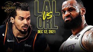 Los Angeles Lakers vs Orlando Magic Full Game Highlights  Dec 12 2021  FreeDawkins