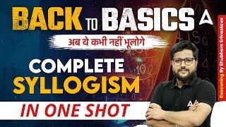 Complete Syllogism Reasoning in One Shot  Syllogism Reasoning Tricks By Shubham Srivastava