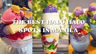 The best Halo Halo spots in Metro Manila #halohalo #specialhalohalo