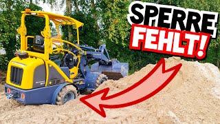 Festgewühlt  Hoflader im Sandkasten  RECYCLING sinnvoll oder weg damit?  Eurotrac W11  Mr. Moto