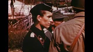 German Mass Surrender at Chemnitz 1945 COLOR HD  WWII DOCUMENTARY 